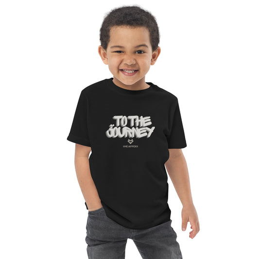 "To The Journey" Toddler jersey t-shirt
