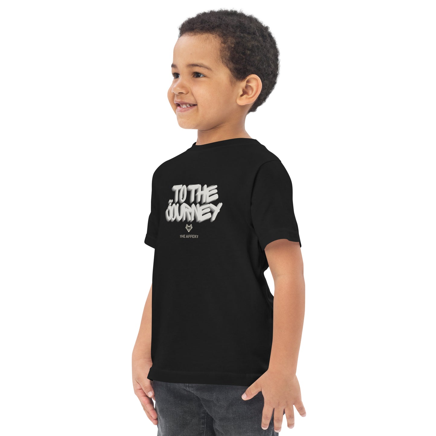 "To The Journey" Toddler jersey t-shirt