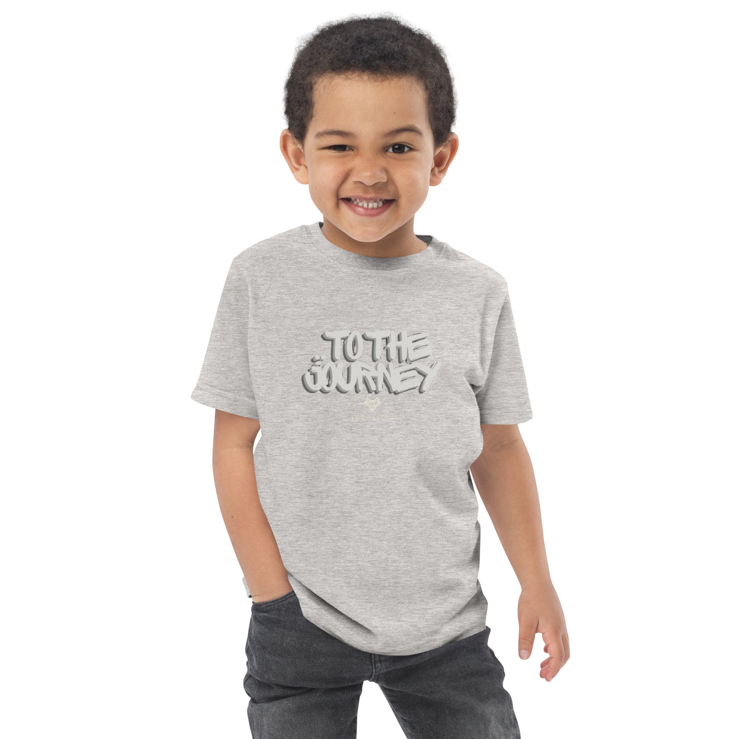 "To The Journey" Toddler jersey t-shirt