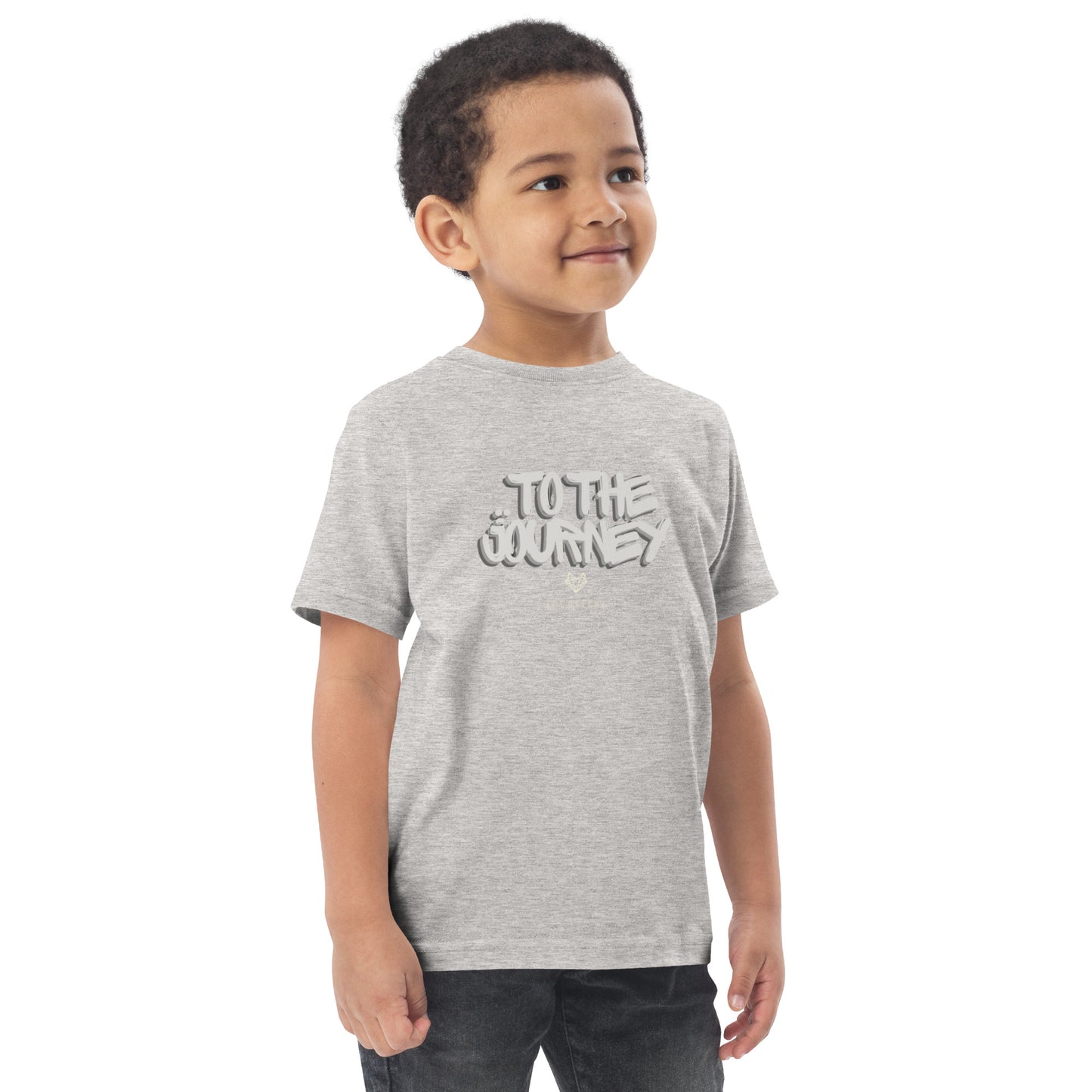 "To The Journey" Toddler jersey t-shirt