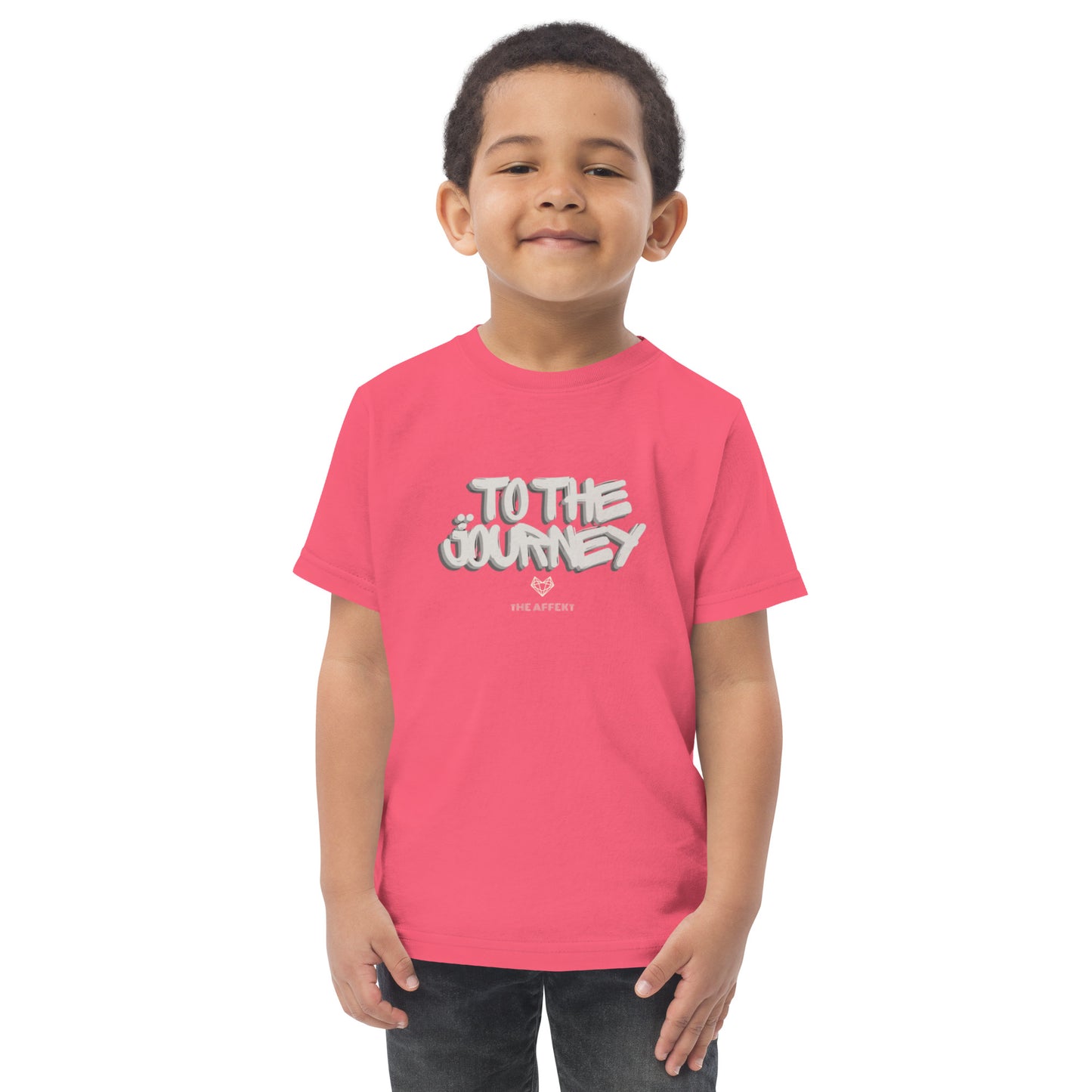 "To The Journey" Toddler jersey t-shirt