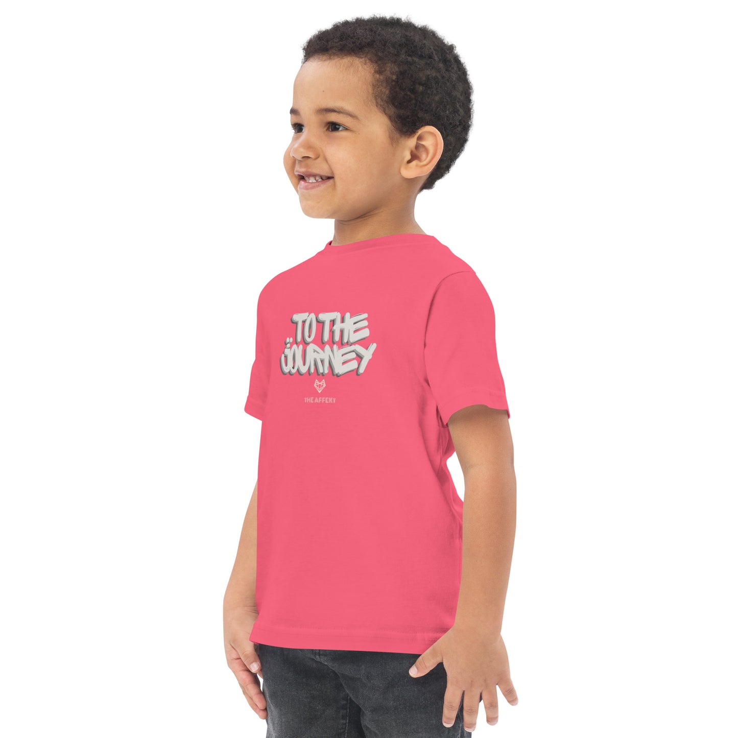 "To The Journey" Toddler jersey t-shirt