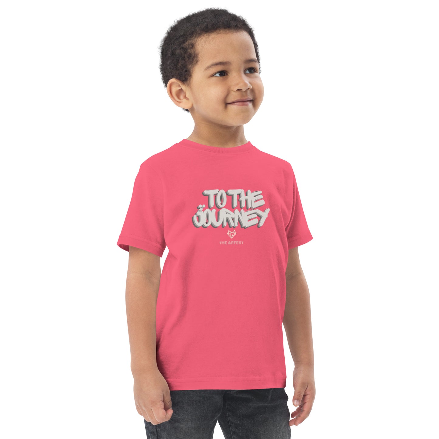 "To The Journey" Toddler jersey t-shirt