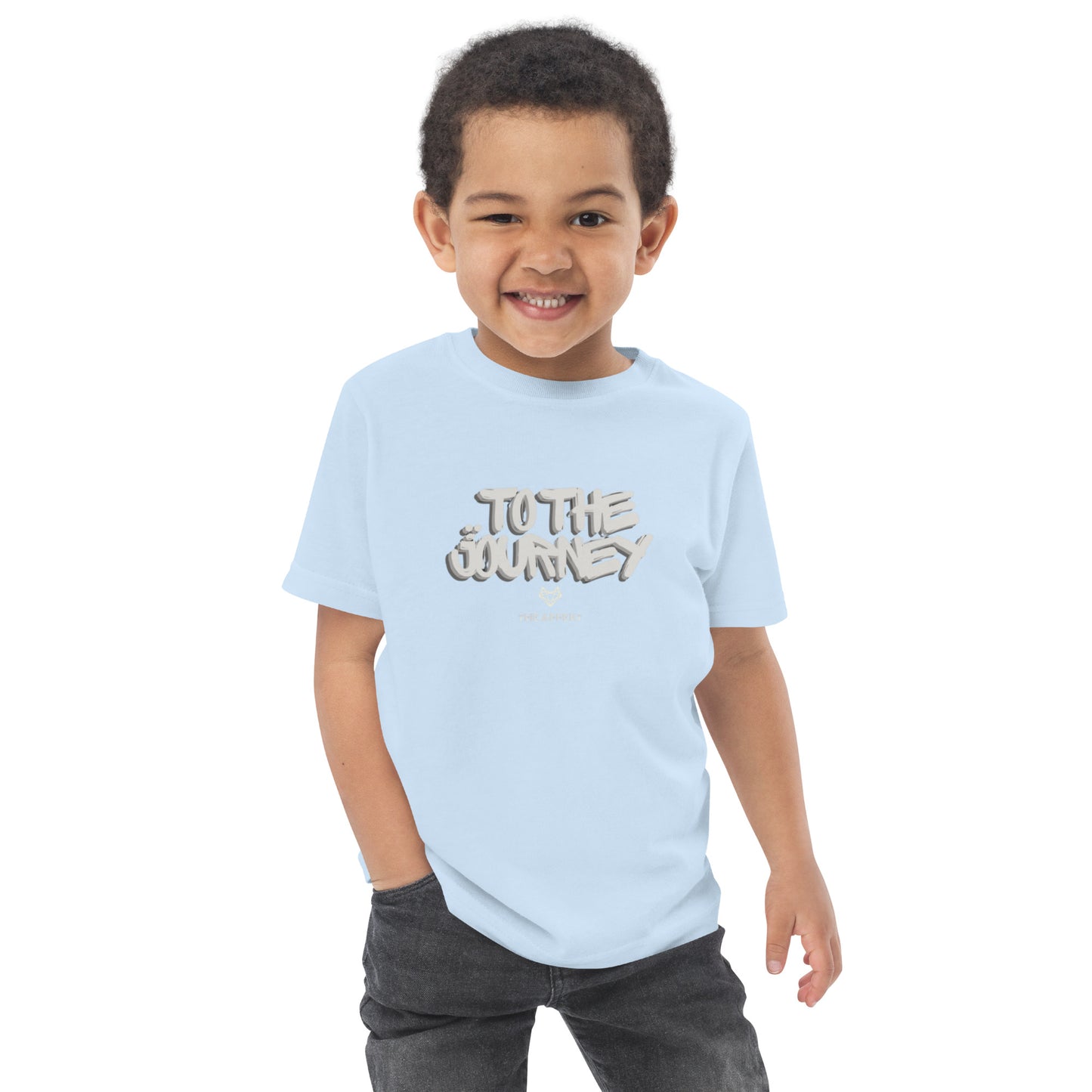 "To The Journey" Toddler jersey t-shirt