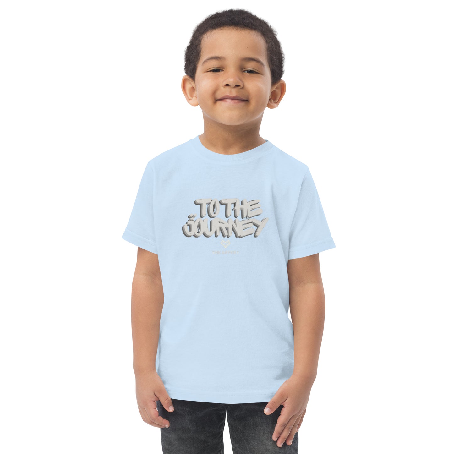 "To The Journey" Toddler jersey t-shirt