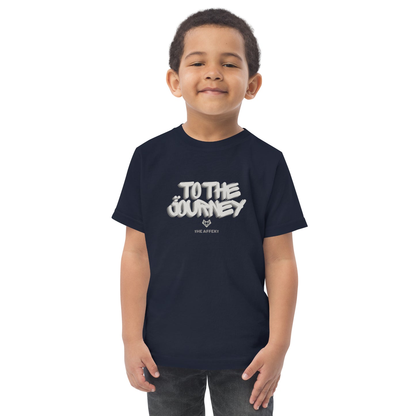 "To The Journey" Toddler jersey t-shirt