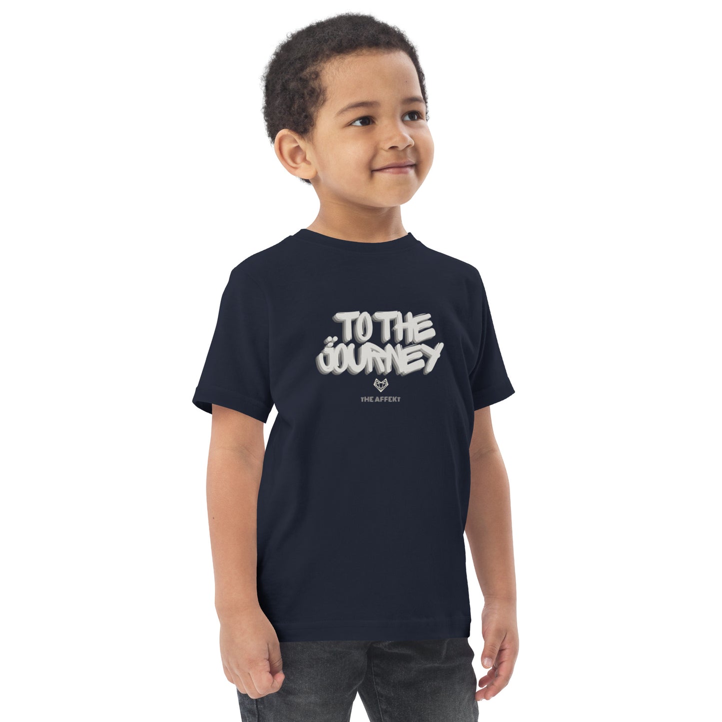 "To The Journey" Toddler jersey t-shirt