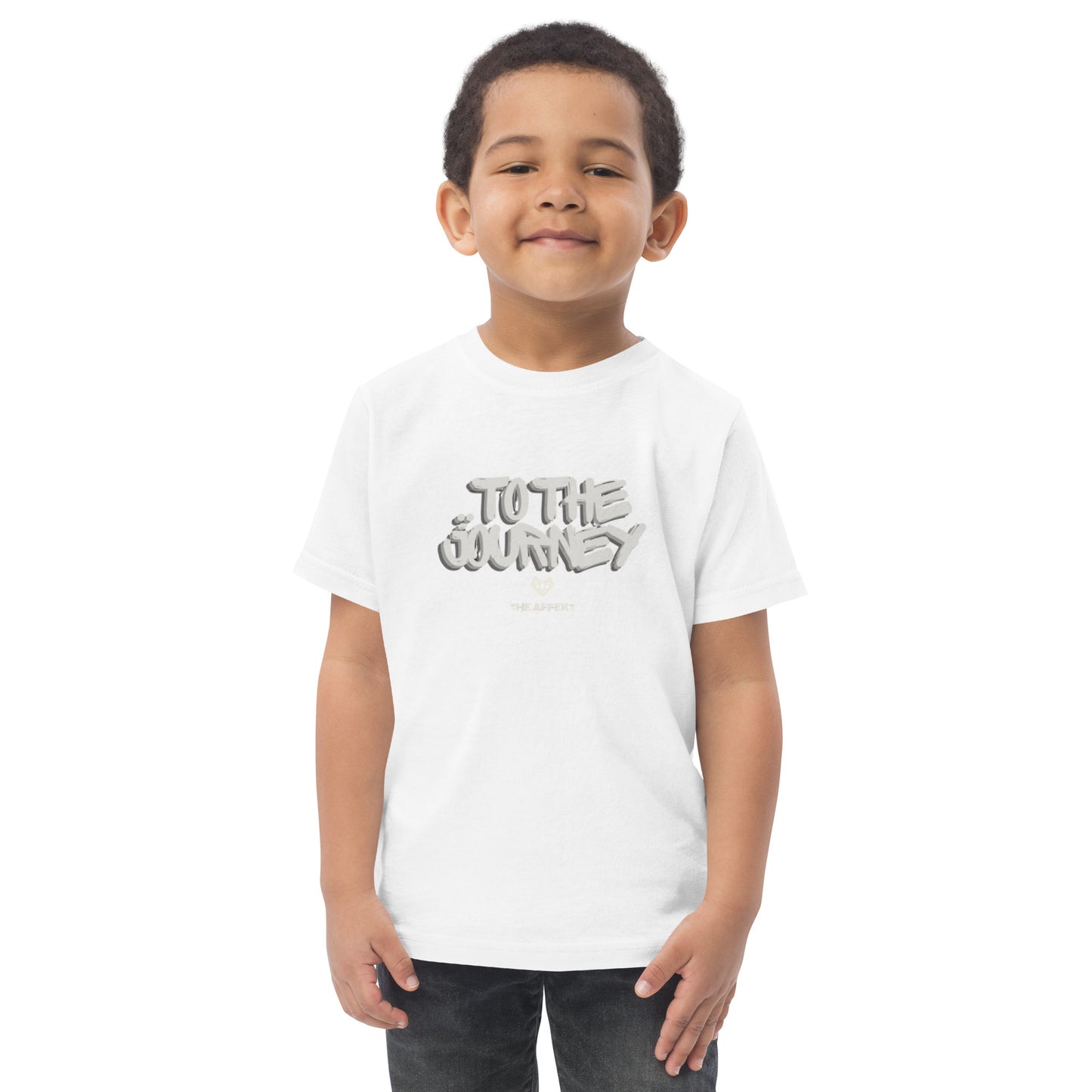 "To The Journey" Toddler jersey t-shirt