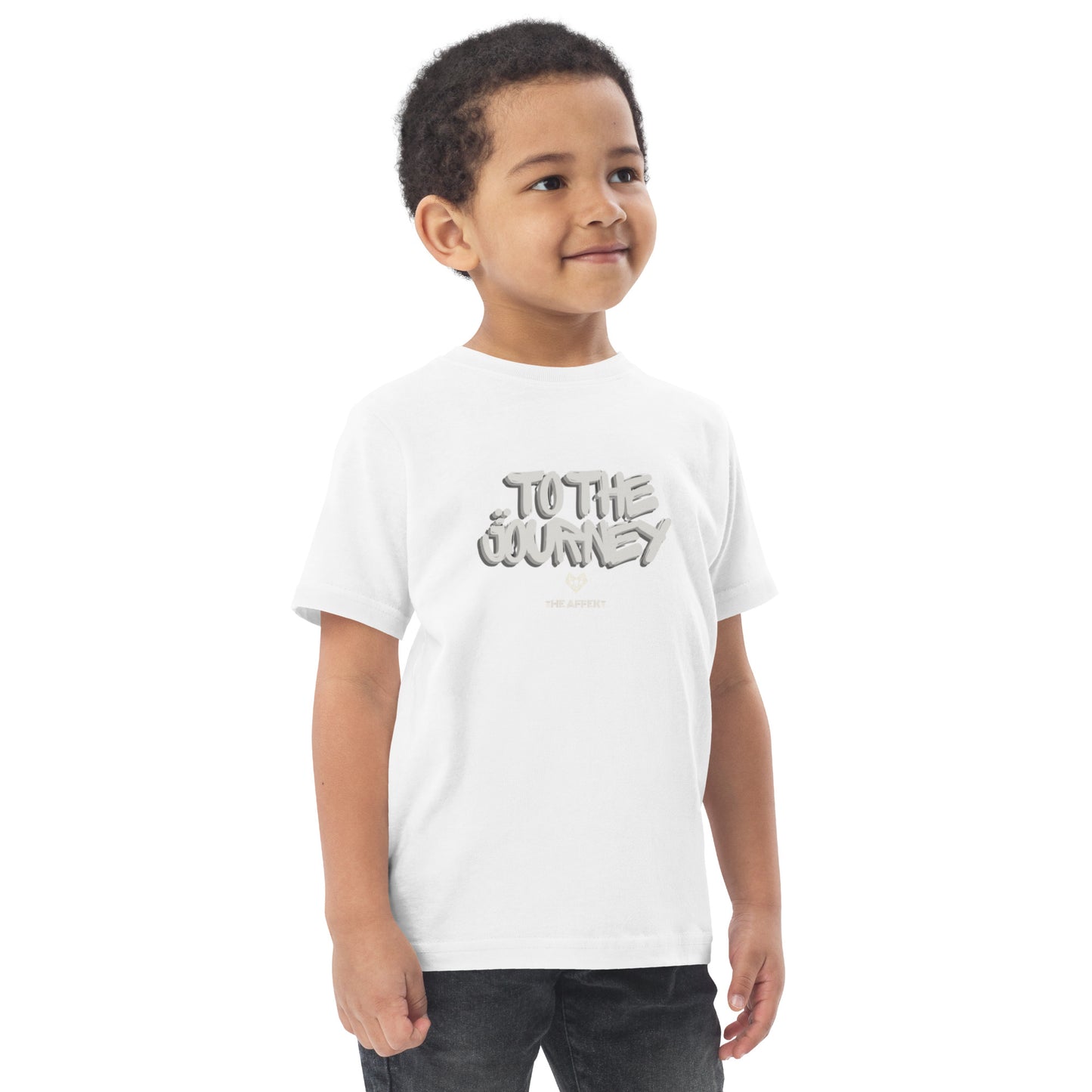 "To The Journey" Toddler jersey t-shirt